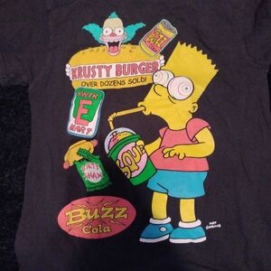 Simpsons Graphic T-Shirt - Black